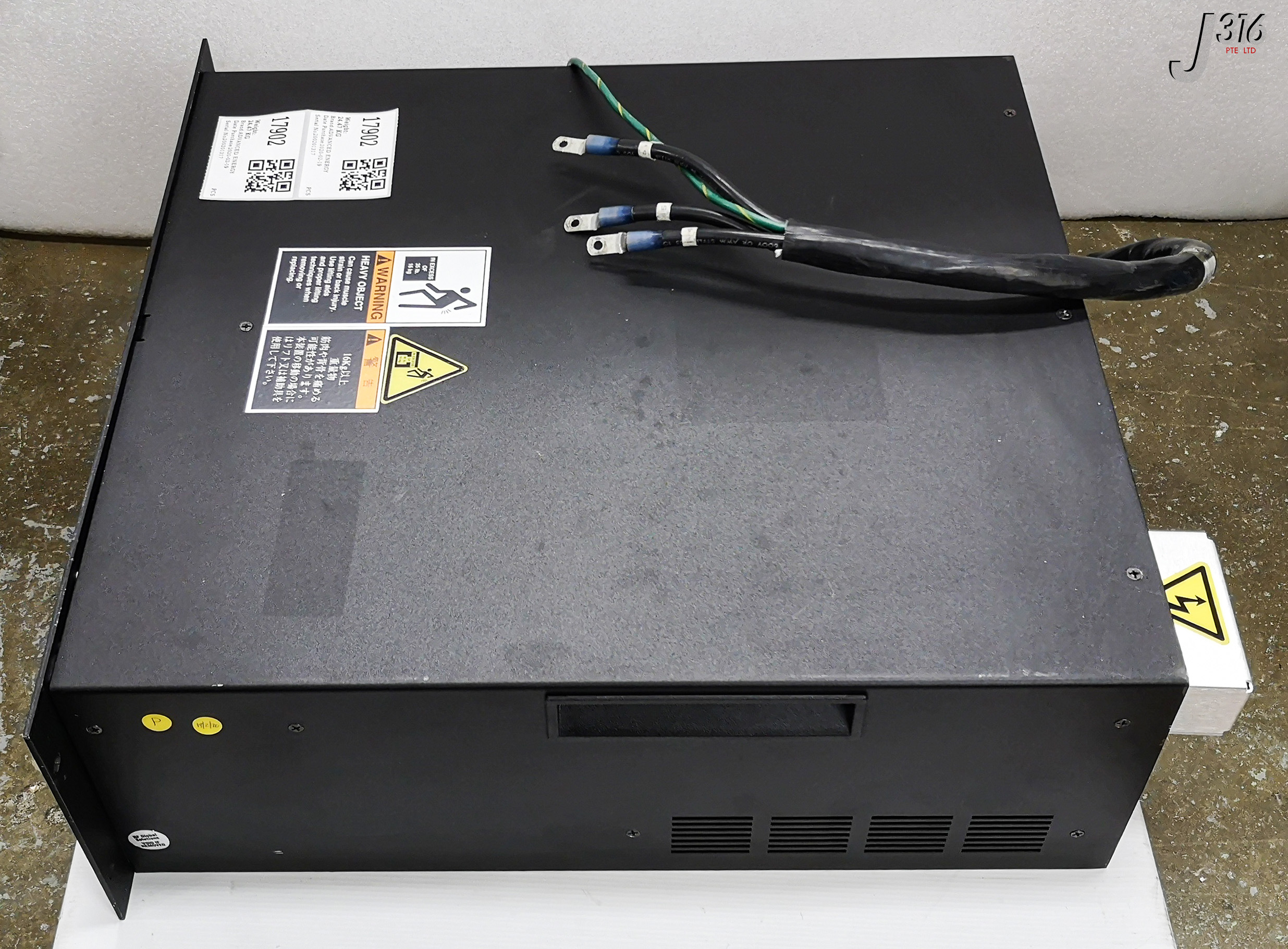 17902 ADVANCED ENERGY RF GENERATOR, MDX-L12M-650 (REFURBISHED